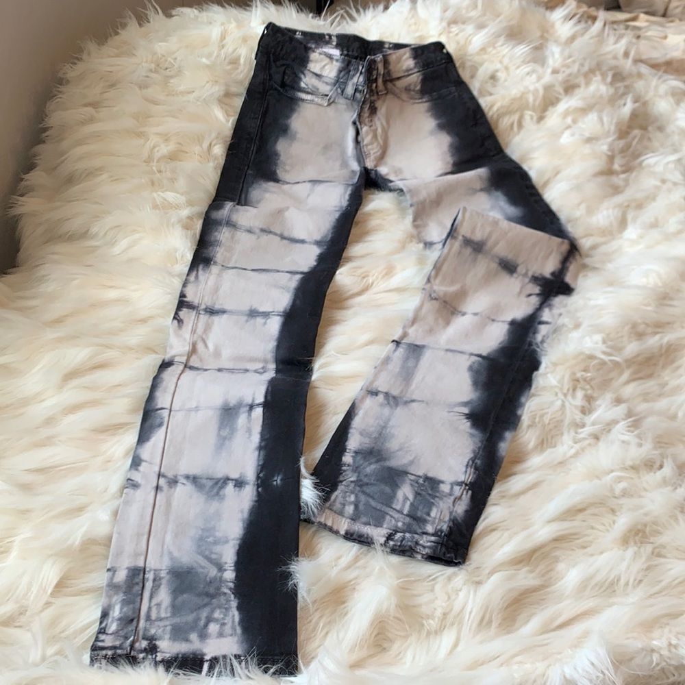American Apparel The Slim Slack Lite Tie Dye Jeans Size 24